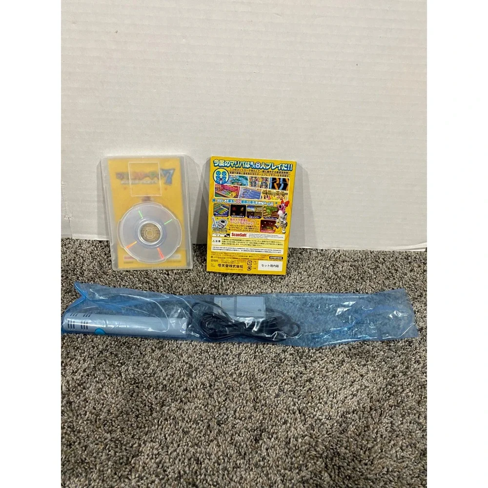 Nintendo Mario Party 7 GameCube Japanese Excellent With Microphone Bundle NTSC-J